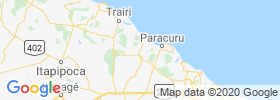 Paraipaba map