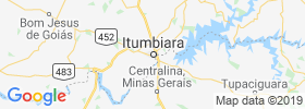 Itumbiara map