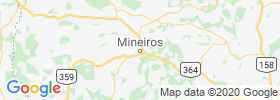 Mineiros map