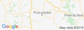 Piracanjuba map