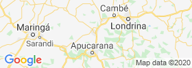 Arapongas map