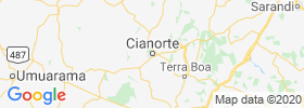 Cianorte map