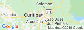 Curitiba map