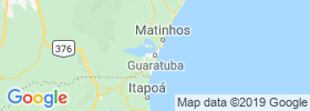 Guaratuba map