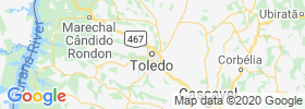 Toledo map