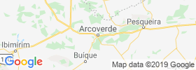 Arcoverde map