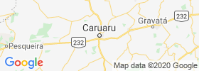 Caruaru map