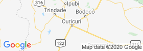 Ouricuri map