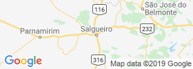 Salgueiro map