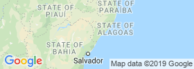 Sergipe map