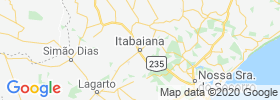Itabaiana map