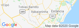 Itabaianinha map