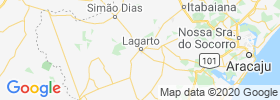 Lagarto map