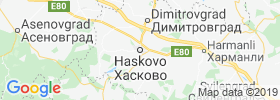 Haskovo map
