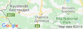 Dupnitsa map