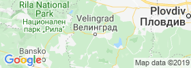 Velingrad map