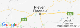 Pleven map