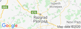 Razgrad map