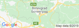 Botevgrad map