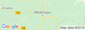Mbalmayo map