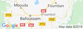 Foumbot map