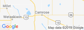 Camrose map