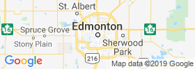 Edmonton map