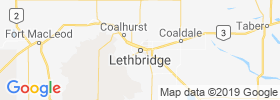 Lethbridge map