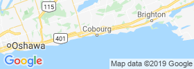 Cobourg map