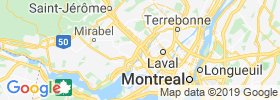 Boisbriand map