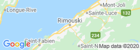 Rimouski map