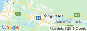 Saguenay map