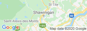 Shawinigan map