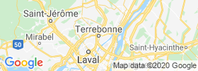 Terrebonne map