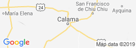 Calama map
