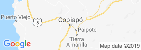 Copiapo map
