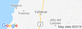 Vallenar map