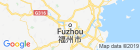 Fuzhou map