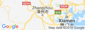 Zhangzhou map