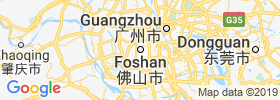 Foshan map