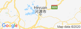 Heyuan map