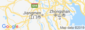 Jiangmen map