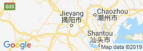 Jieyang map