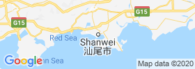 Shanwei map