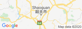 Shaoguan map