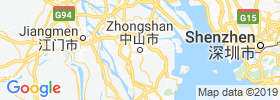 Zhongshan map