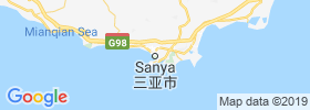 Sanya map
