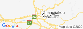 Zhangjiakou map