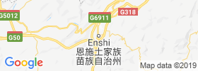 Enshi map