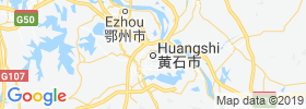 Huangshi map